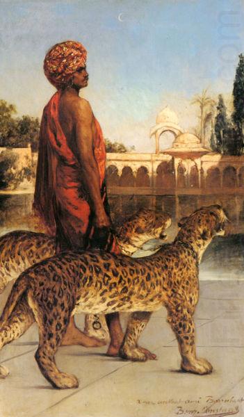 Palace Guard with Two Leopards, Jean-Joseph Benjamin-Constant
